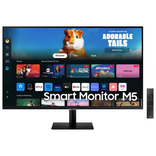 Samsung LS32DM502EUXEN M5 32 inch Full HD Smart Monitor with Speakers