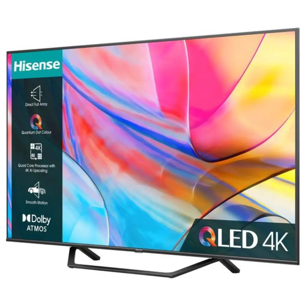 Hisense 55A7KQTUK 55" Smart 4K Ultra HD HDR QLED TV with Amazon Alexa