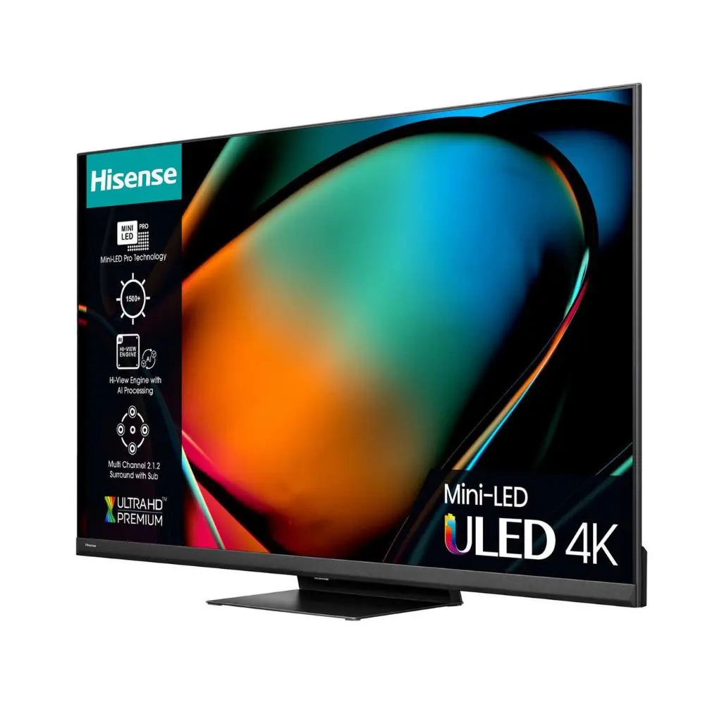 Hisense 65U8KQTUK 65" Smart 4K Ultra HD HDR Mini-LED TV