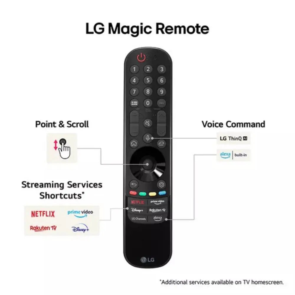 LG OLED65C46LA 65 inch OLED evo 4K HDR Smart TV