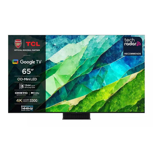 TCL 65C855K, 65 inch, 4K 144HZ QD-Mini LED Google TV